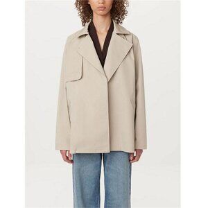 NWT Frank & Oak The Cropped Trench Coat in Light Beige M